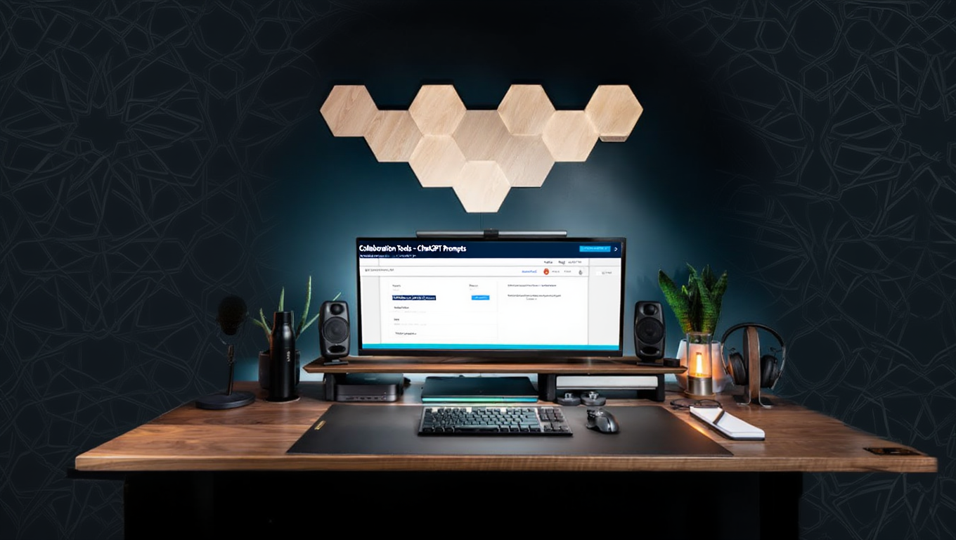 Workspace with collaboration tools